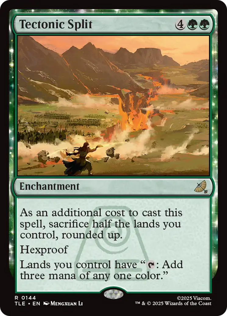 Tectonic Split [Avatar: The Last Airbender: Eternal-Legal] | Mega City Incorporated