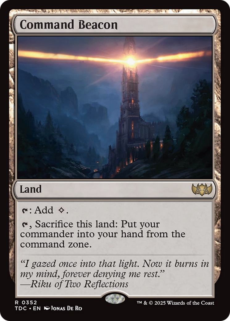 Command Beacon [Tarkir: Dragonstorm Commander] | Mega City Incorporated