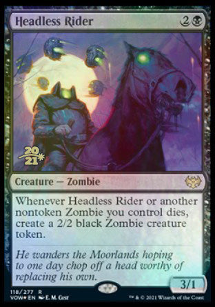 Headless Rider [Innistrad: Crimson Vow Prerelease Promos] | Mega City Incorporated