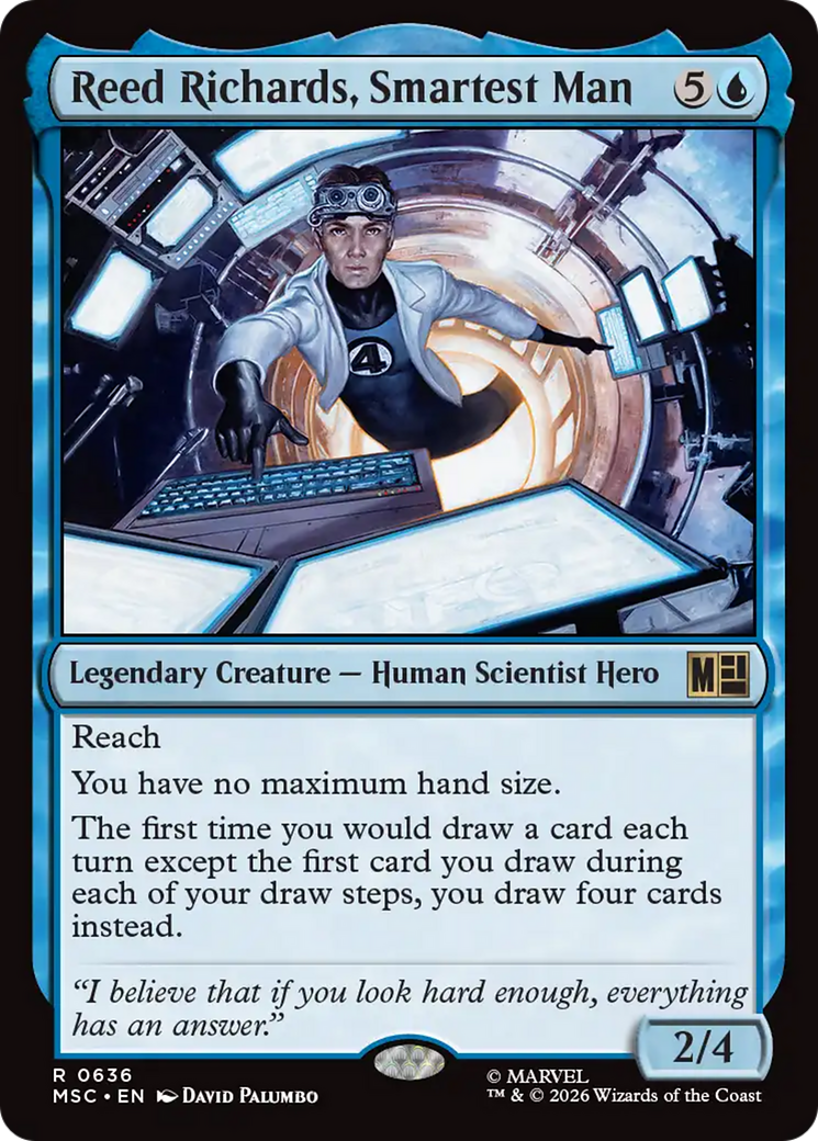 Reed Richards, Smartest Man [Marvel Super Heroes Commander] | Mega City Incorporated