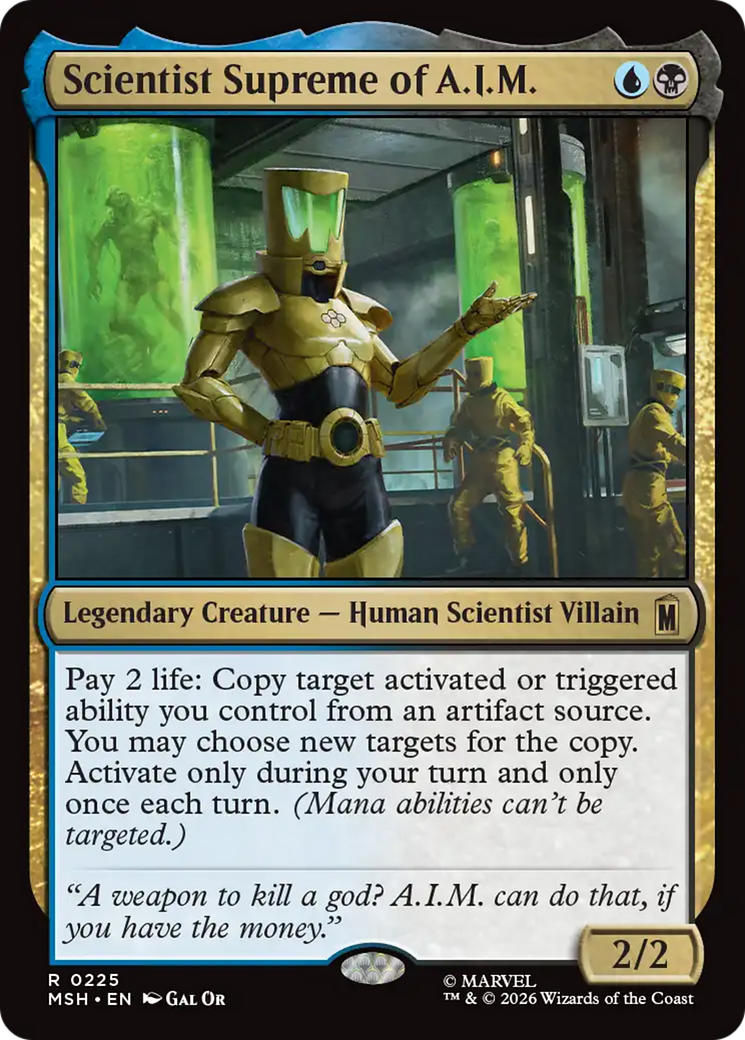 Scientist Supreme of A.I.M. [Marvel Super Heroes] | Mega City Incorporated