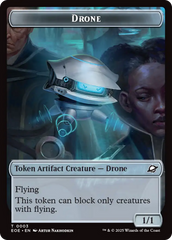 Robot // Drone Double-Sided Token [Edge of Eternities Tokens] | Mega City Incorporated