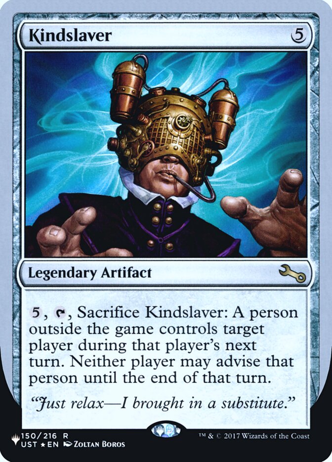 Kindslaver (Unfinity Foil Edition) [The List] | Mega City Incorporated