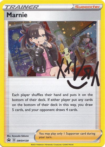Marnie (SWSH120) [Sword & Shield: Black Star Promos] | Mega City Incorporated