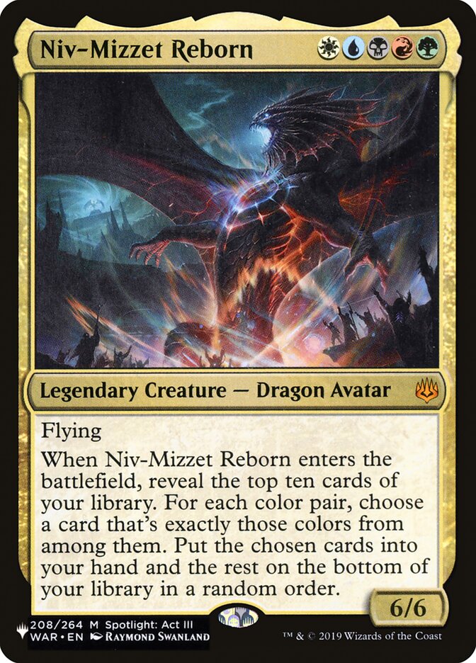 Niv-Mizzet Reborn [The List] | Mega City Incorporated