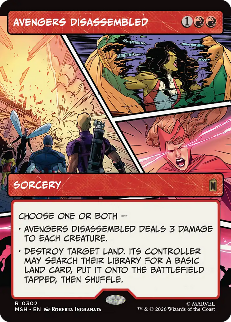 Avengers Disassembled (Borderless) [Marvel Super Heroes] | Mega City Incorporated
