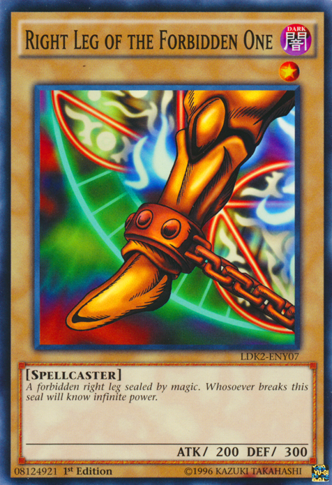 Right Leg of the Forbidden One [LDK2-ENY07] Common | Mega City Incorporated