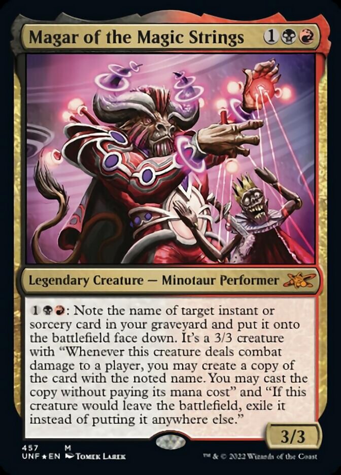 Magar of the Magic Strings (Galaxy Foil) [Unfinity] | Mega City Incorporated