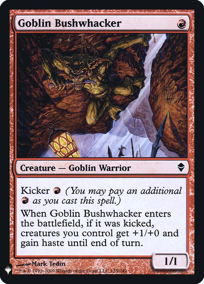 Goblin Bushwhacker [Mystery Booster] | Mega City Incorporated