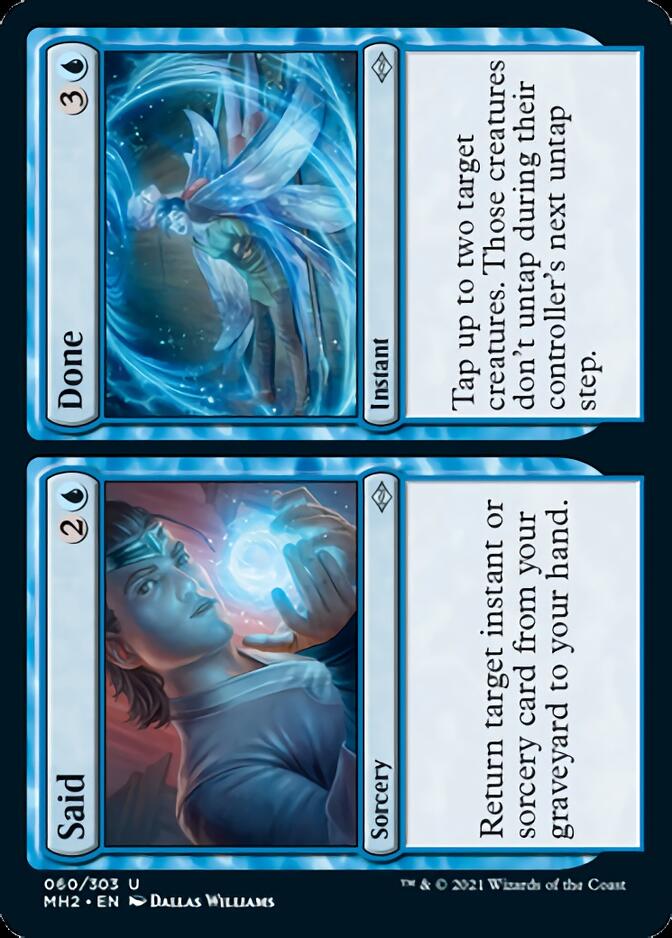 Said // Done [Modern Horizons 2] | Mega City Incorporated