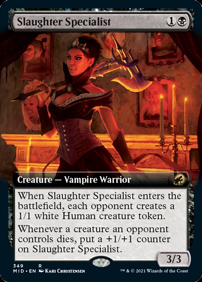 Slaughter Specialist (Extended Art) [Innistrad: Midnight Hunt] | Mega City Incorporated