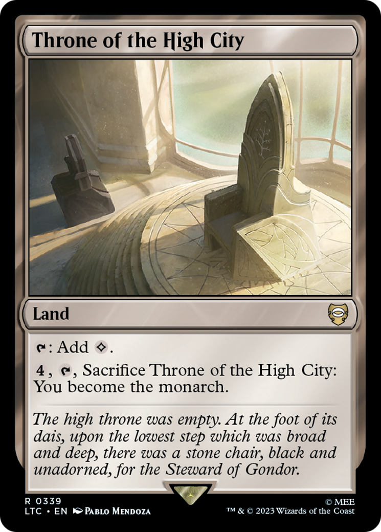 Throne of the High City [The Lord of the Rings: Tales of Middle-Earth Commander] | Mega City Incorporated