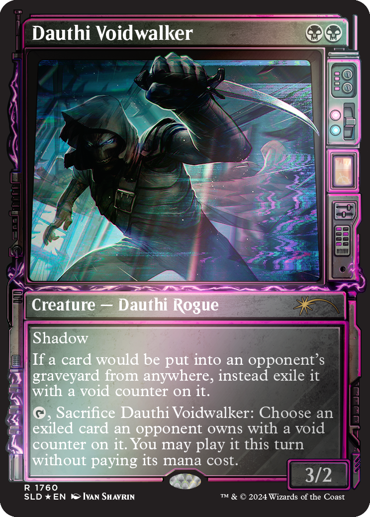 Dauthi Voidwalker (Rainbow Foil) [Secret Lair Drop Series] | Mega City Incorporated