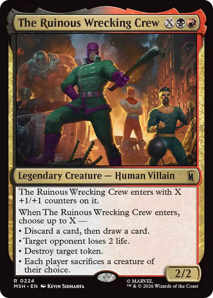 The Ruinous Wrecking Crew [Marvel Super Heroes] | Mega City Incorporated