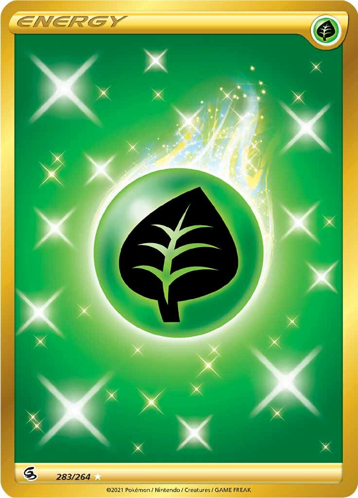 Grass Energy (283/264) [Sword & Shield: Fusion Strike] | Mega City Incorporated