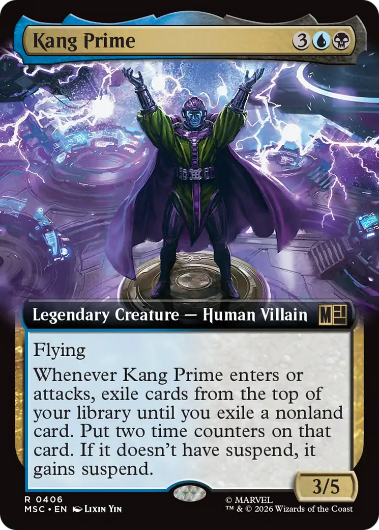 Kang Prime (Extended Art) [Marvel Super Heroes Commander] | Mega City Incorporated