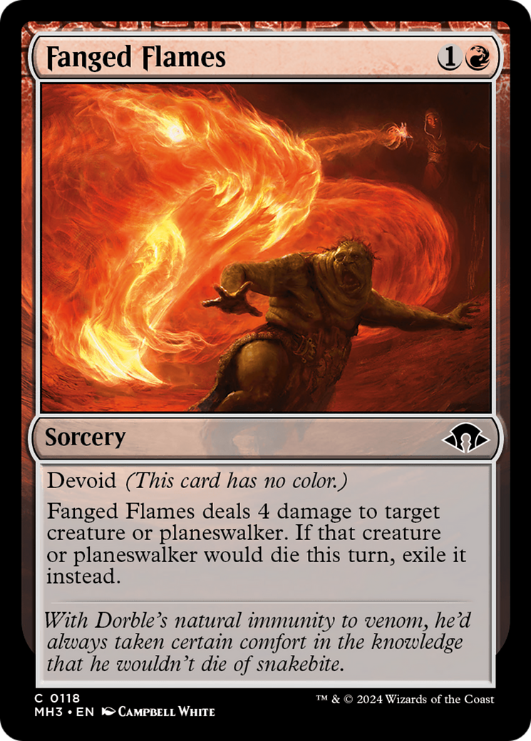 Fanged Flames [Modern Horizons 3] | Mega City Incorporated