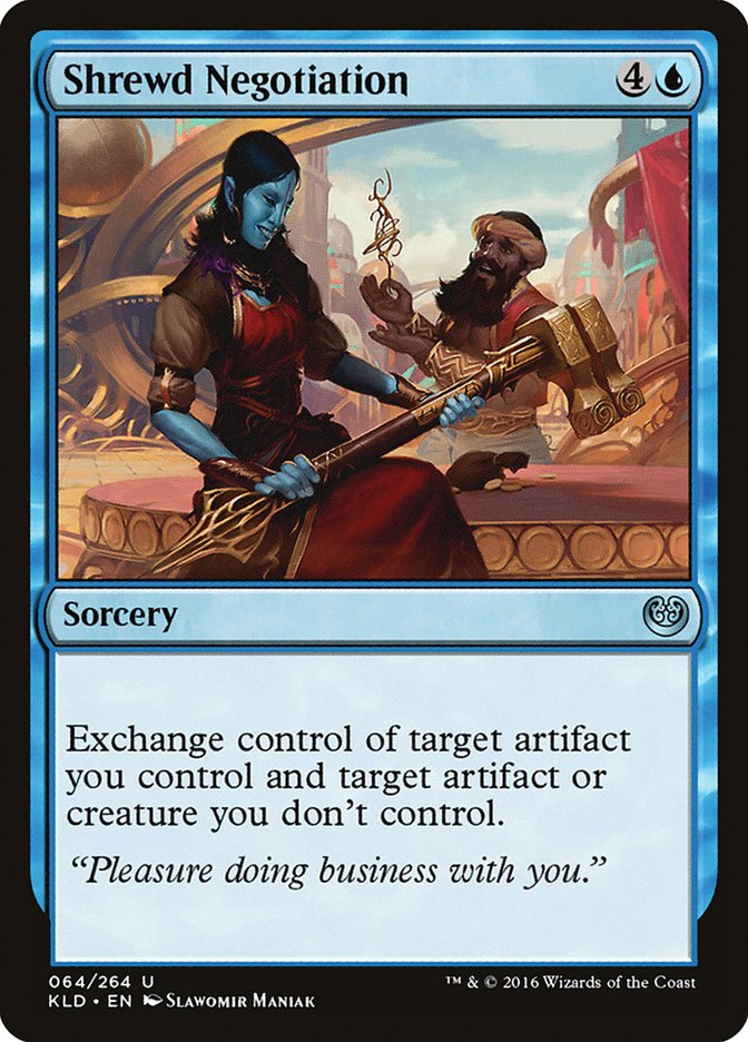 Shrewd Negotiation [Kaladesh] | Mega City Incorporated