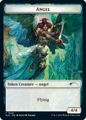 Angel // Spirit Double-Sided Token [Secret Lair Drop Series] | Mega City Incorporated