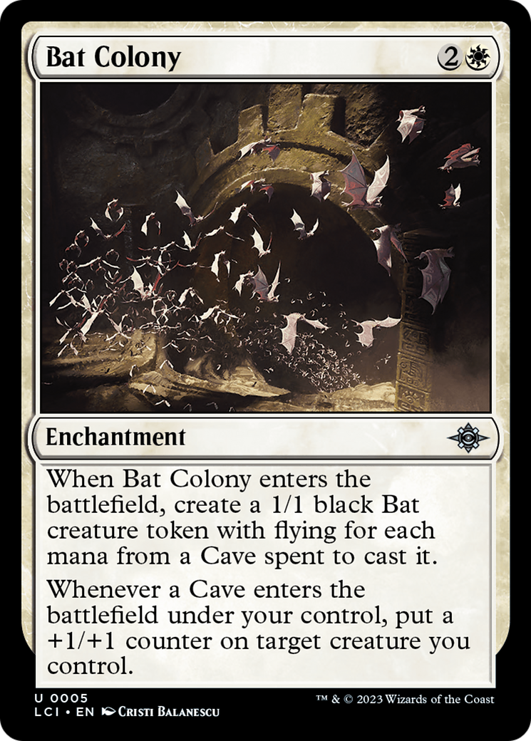 Bat Colony [The Lost Caverns of Ixalan] | Mega City Incorporated