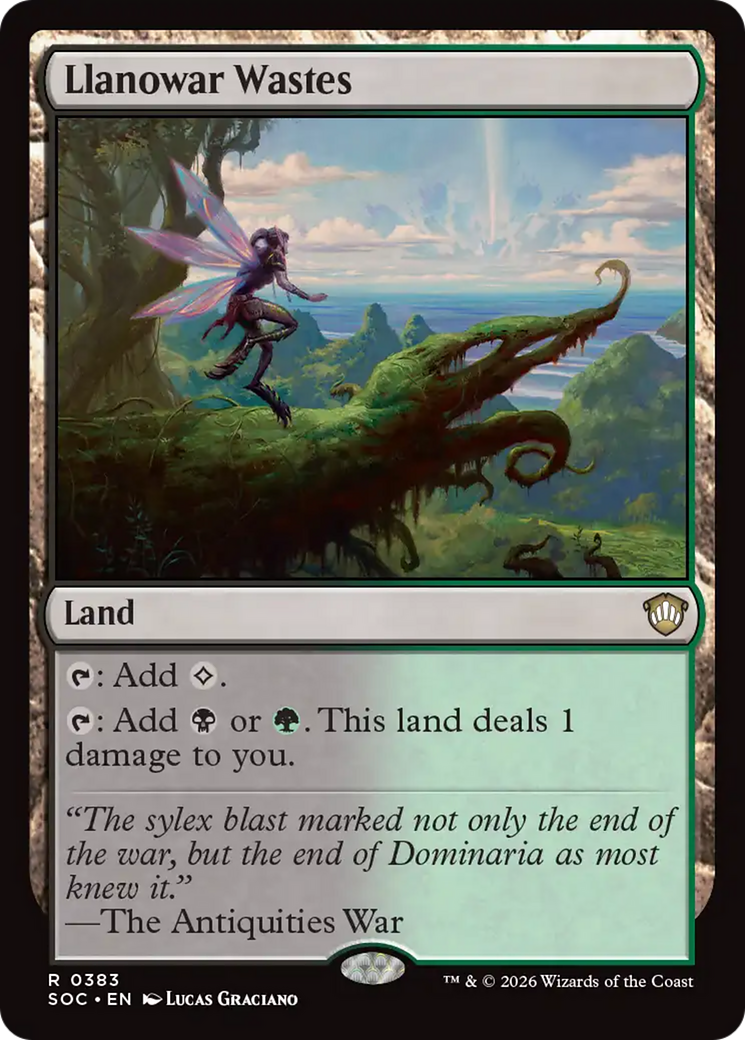 Llanowar Wastes [Secrets of Strixhaven Commander] | Mega City Incorporated