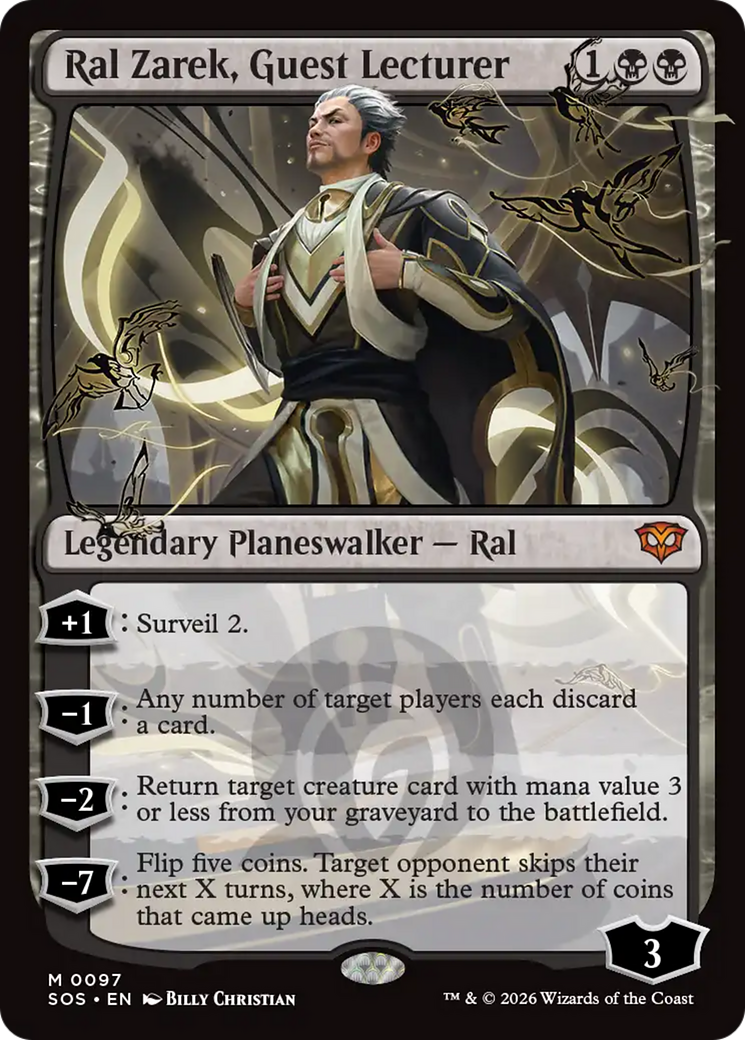 Ral Zarek, Guest Lecturer [Secrets of Strixhaven] | Mega City Incorporated