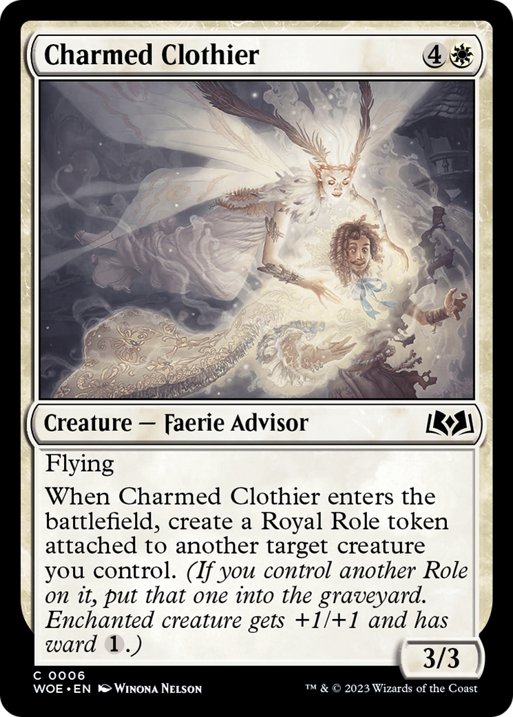 Charmed Clothier [Wilds of Eldraine] | Mega City Incorporated