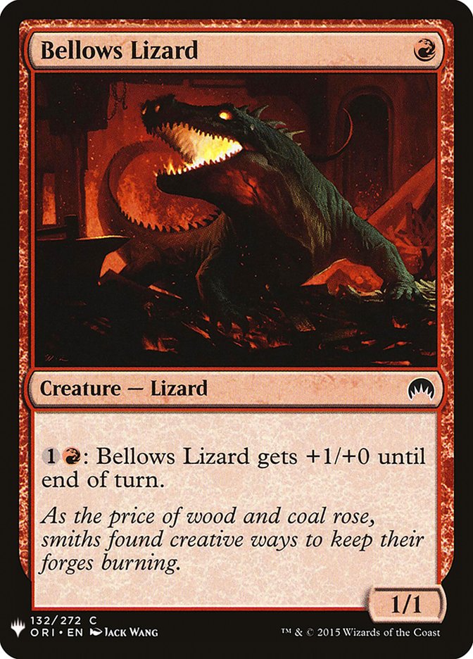 Bellows Lizard [Mystery Booster] | Mega City Incorporated