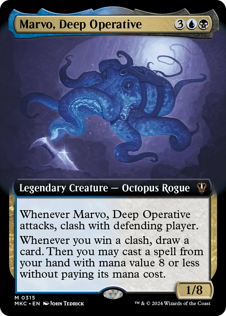 Marvo, Deep Operative (Extended Art) [Murders at Karlov Manor Commander] | Mega City Incorporated