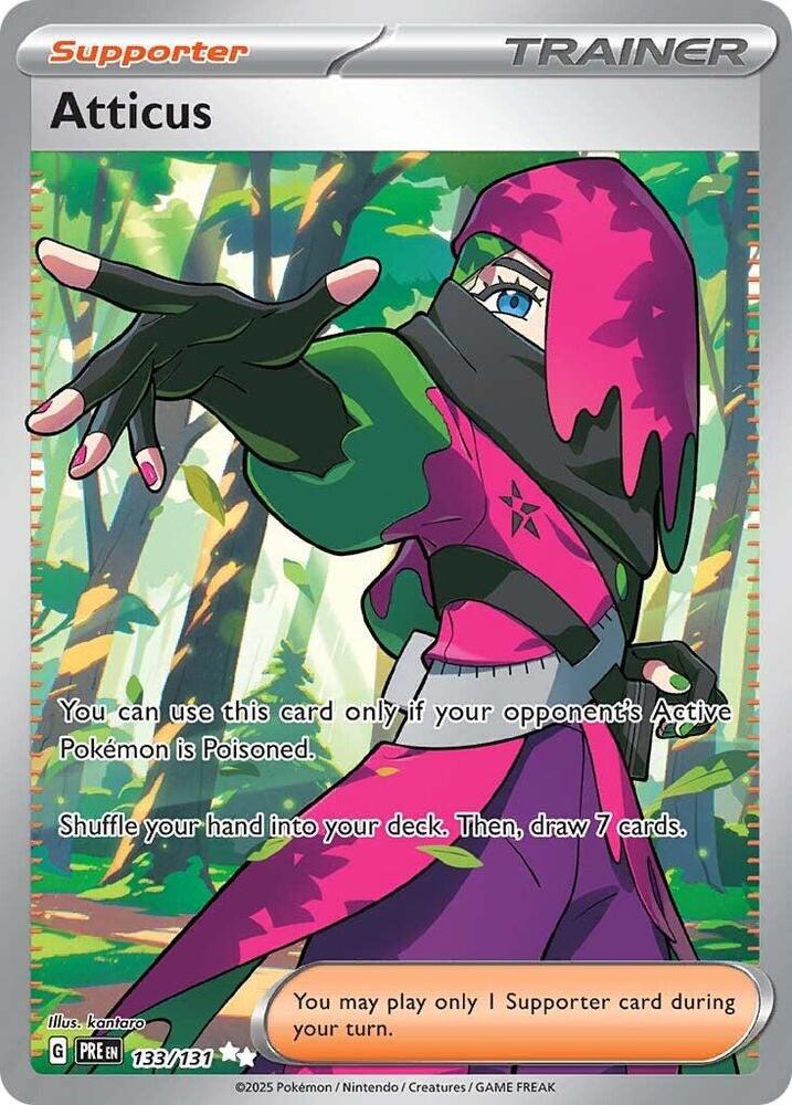 Atticus (133/131) [Scarlet & Violet: Prismatic Evolutions] | Mega City Incorporated