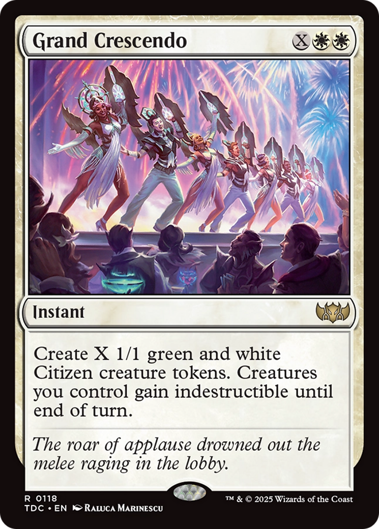 Grand Crescendo [Tarkir: Dragonstorm Commander] | Mega City Incorporated