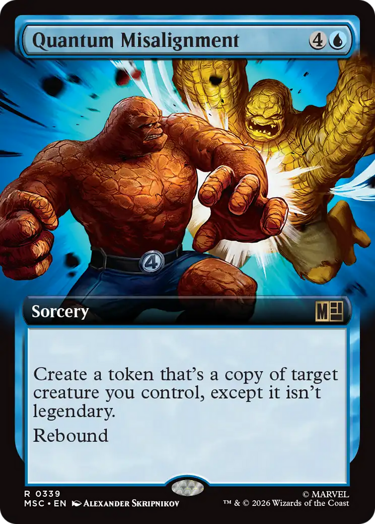 Quantum Misalignment (Extended Art) [Marvel Super Heroes Commander] | Mega City Incorporated