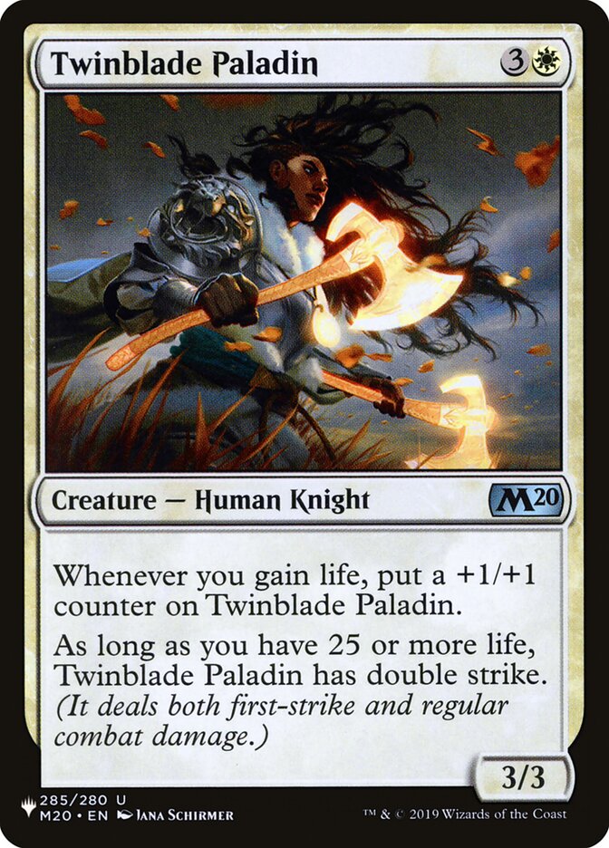 Twinblade Paladin [The List] | Mega City Incorporated