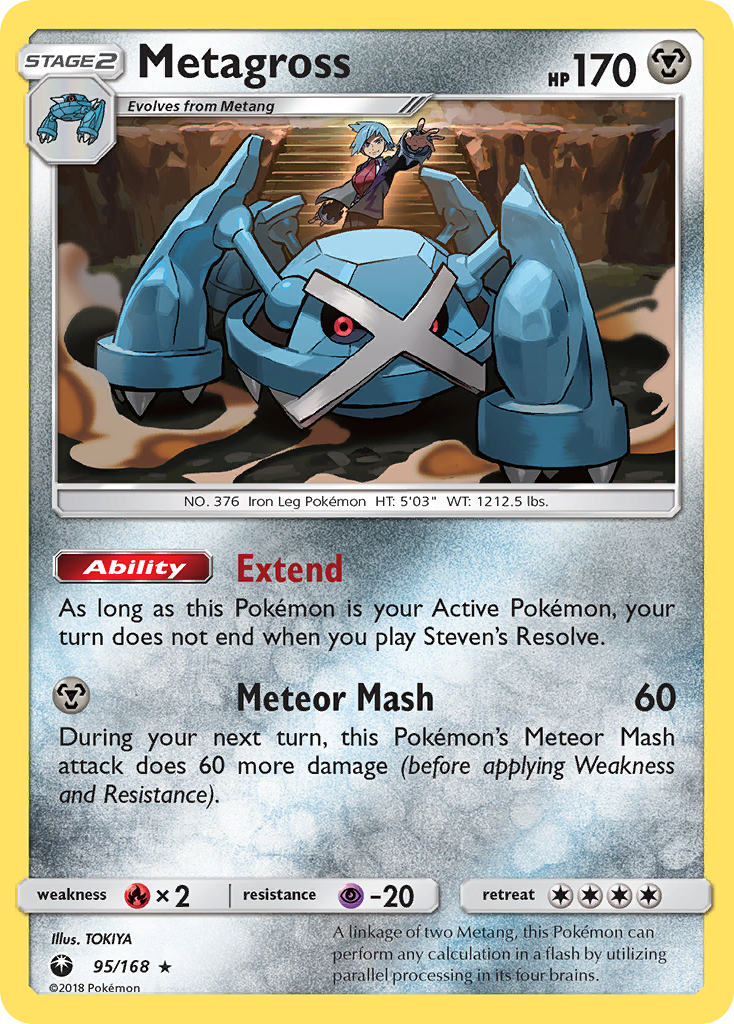 Metagross (95/168) [Sun & Moon: Celestial Storm] | Mega City Incorporated