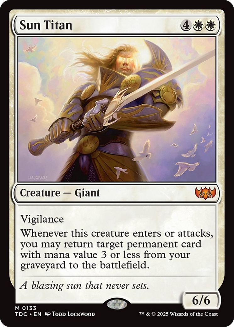 Sun Titan [Tarkir: Dragonstorm Commander] | Mega City Incorporated