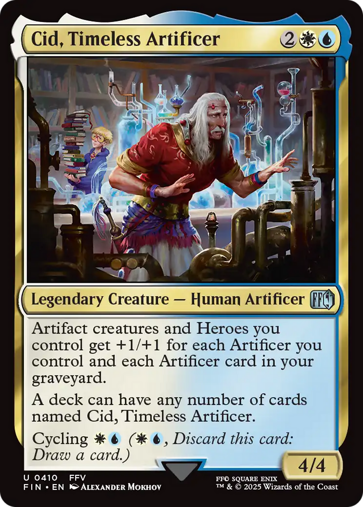 Cid, Timeless Artificer (0410) [FINAL FANTASY] | Mega City Incorporated