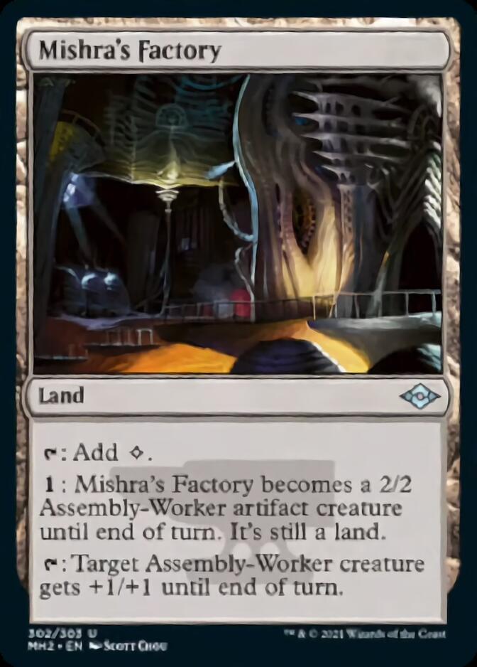 Mishra's Factory (Foil Etched) [Modern Horizons 2] | Mega City Incorporated