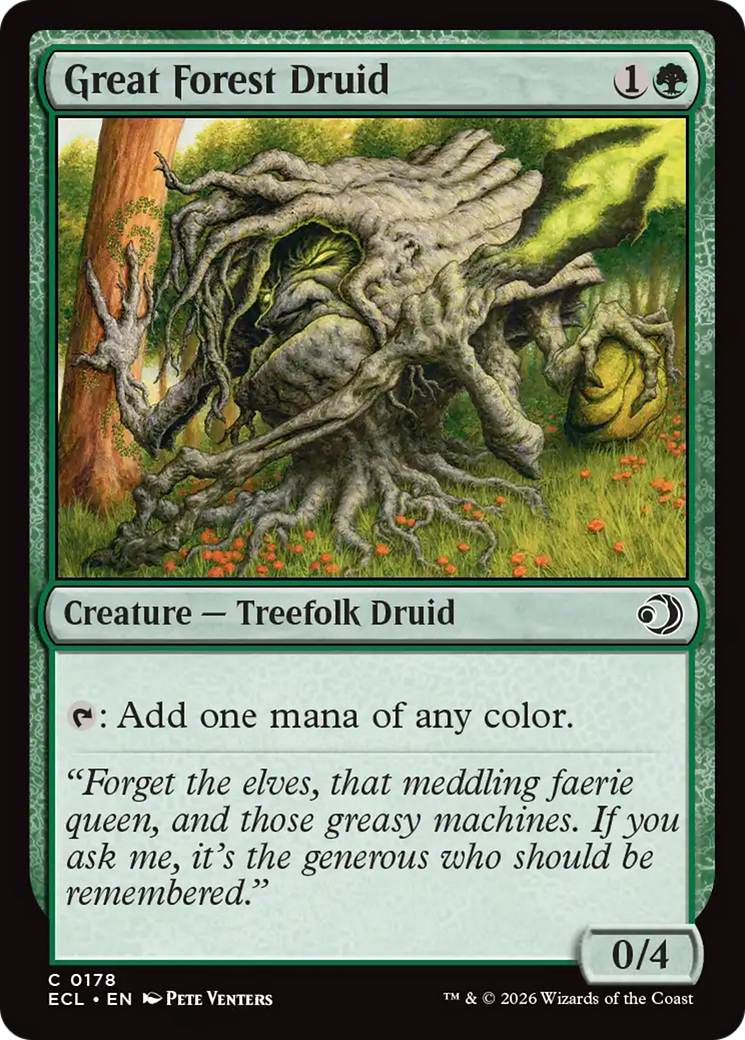 Great Forest Druid [Lorwyn Eclipsed] | Mega City Incorporated