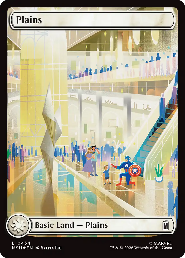 Plains (0434) (Surge Foil) [Marvel Super Heroes] | Mega City Incorporated