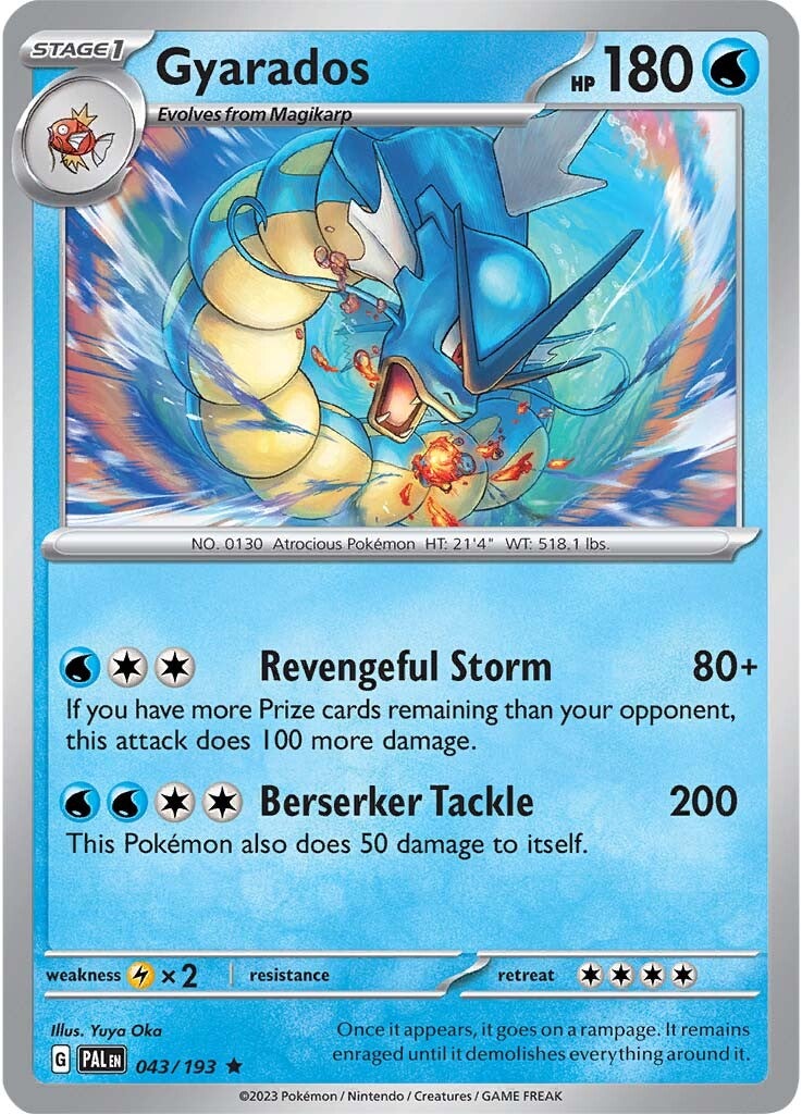 Gyarados (043/193) [Scarlet & Violet: Paldea Evolved] | Mega City Incorporated