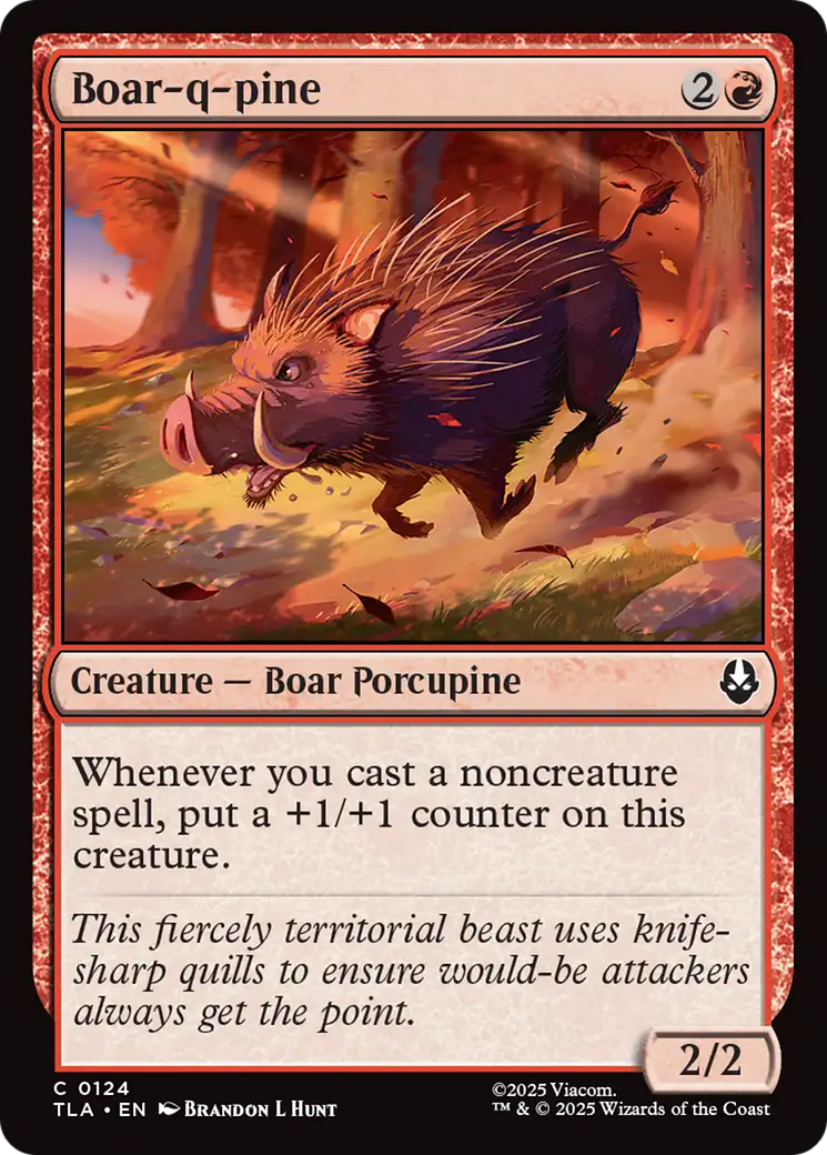 Boar-q-pine [Avatar: The Last Airbender] | Mega City Incorporated