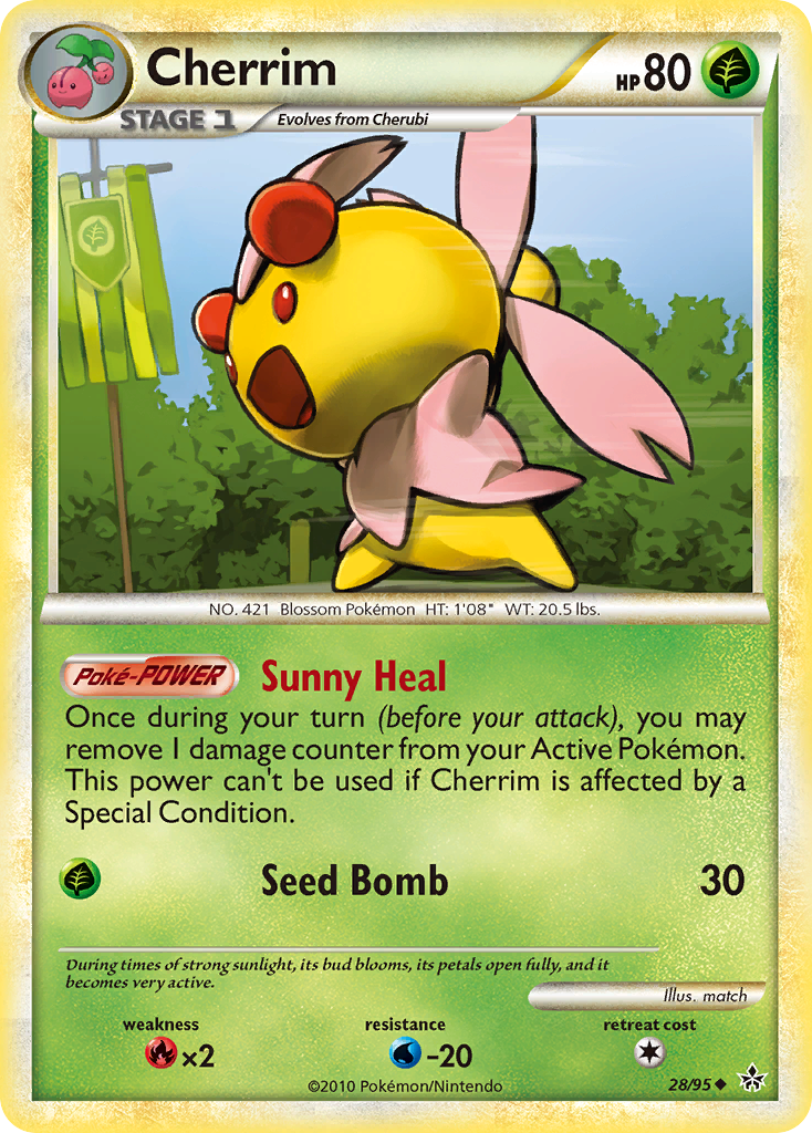 Cherrim (28/95) [HeartGold & SoulSilver: Unleashed] | Mega City Incorporated