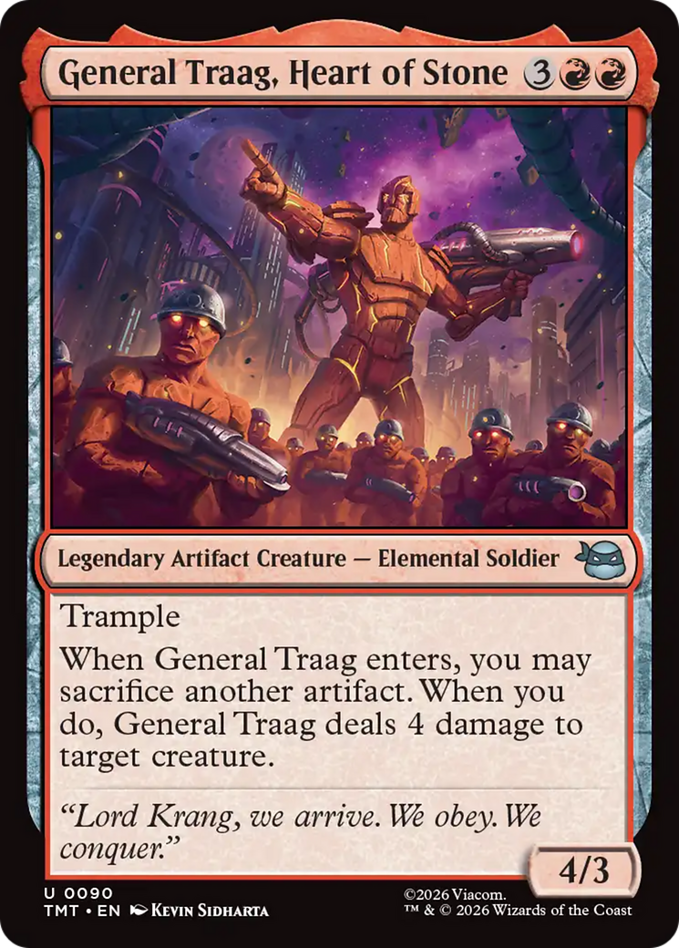 General Traag, Heart of Stone [Teenage Mutant Ninja Turtles] | Mega City Incorporated