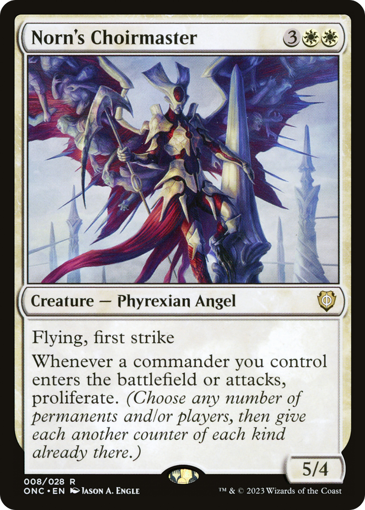 Norn's Choirmaster [Phyrexia: All Will Be One Commander] | Mega City Incorporated