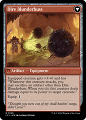 Dire Flail // Dire Blunderbuss [The Lost Caverns of Ixalan Prerelease Cards] | Mega City Incorporated