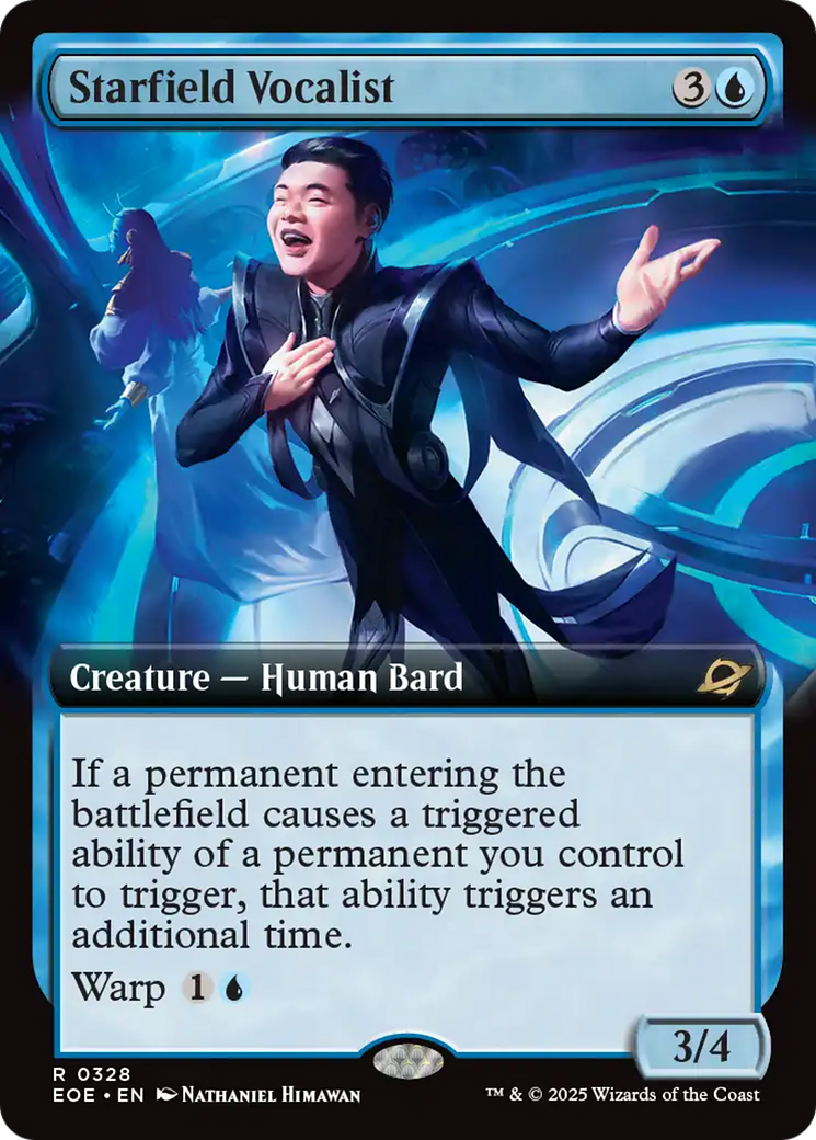 Starfield Vocalist (Extended Art) [Edge of Eternities] | Mega City Incorporated