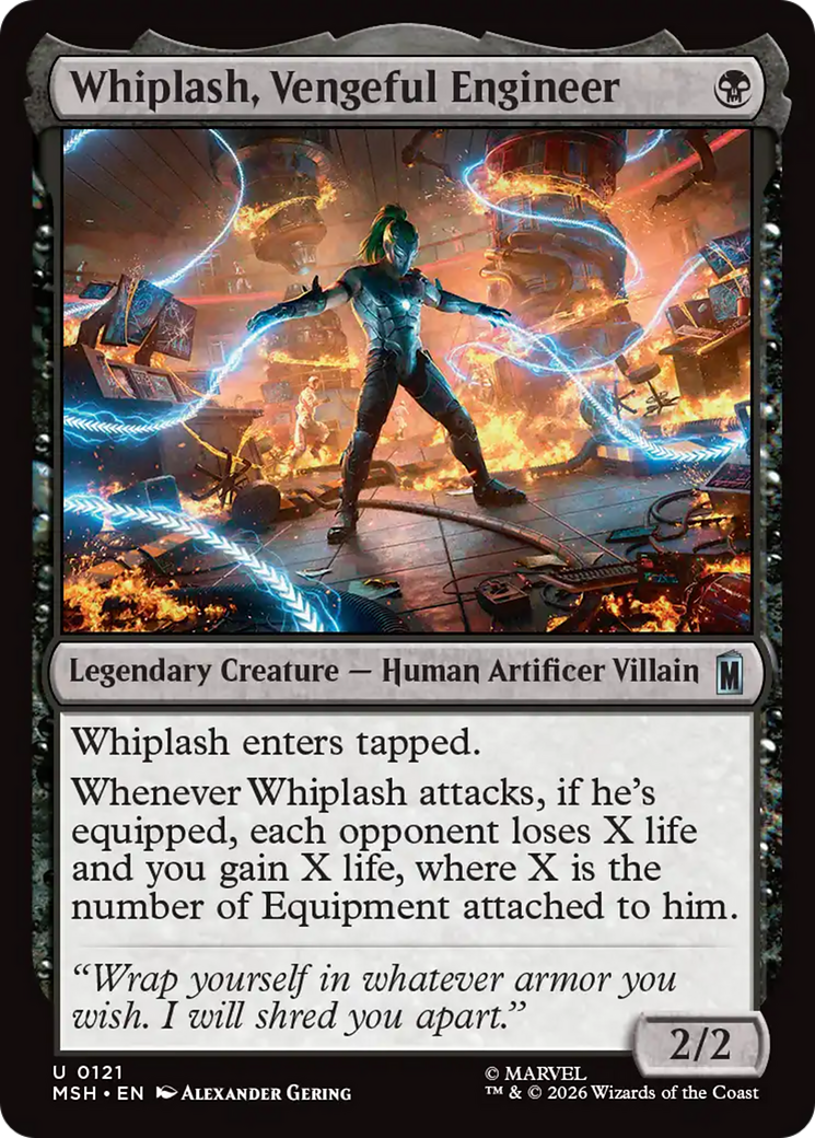 Whiplash, Vengeful Engineer [Marvel Super Heroes] | Mega City Incorporated
