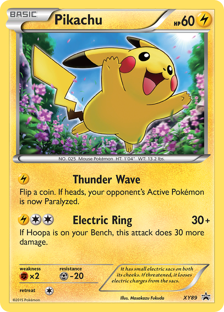 Pikachu (XY89) (Collector Chest) [XY: Black Star Promos] | Mega City Incorporated