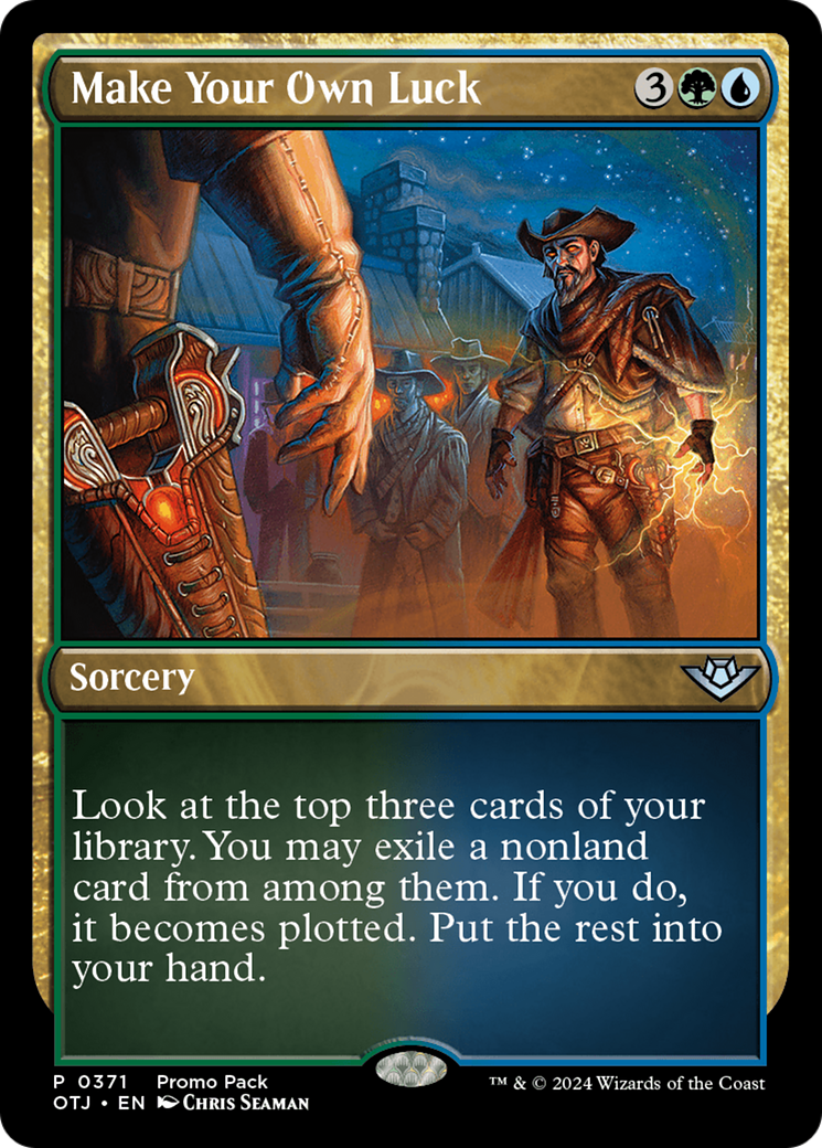 Make Your Own Luck (Promo Pack) [Outlaws of Thunder Junction Promos] | Mega City Incorporated