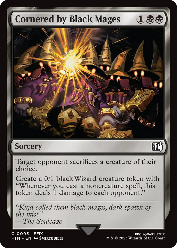 Cornered by Black Mages [FINAL FANTASY] | Mega City Incorporated